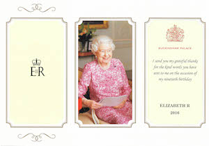 Message from Her Majesty Queen Elizabeth II
